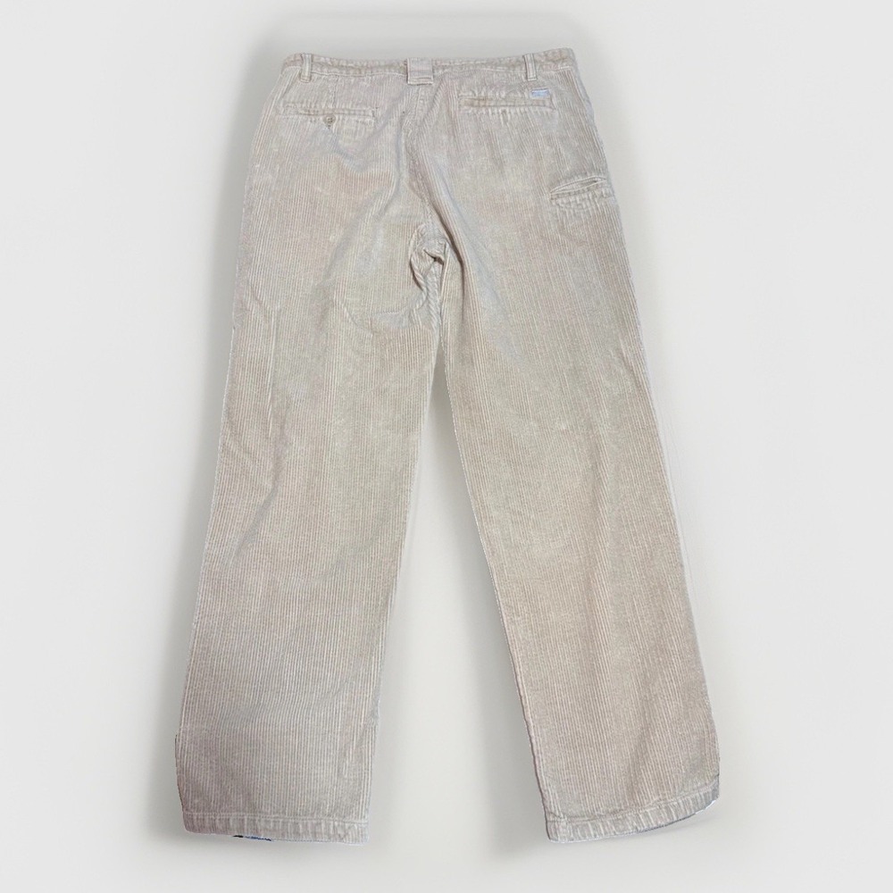 Woolrich Corduroy Pants Mens 35x31 Straight Leg Tan Beige Cotton Wide Wale - Picture 4 of 8